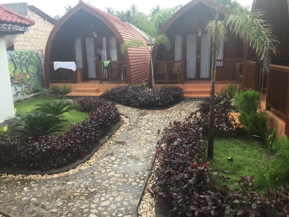 Lotus Bungalow Hotel Nusa Penida Bagian luar foto