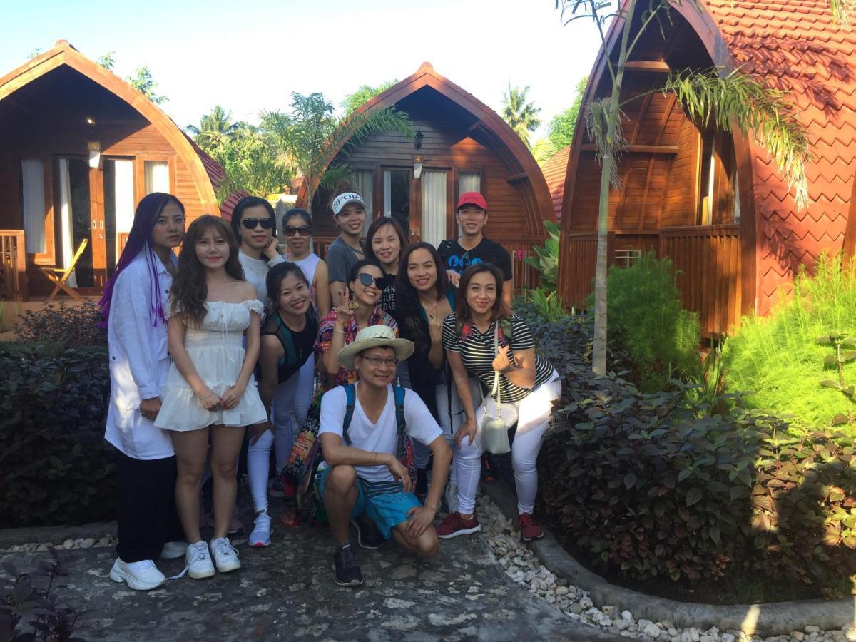 Lotus Bungalow Hotel Nusa Penida Bagian luar foto