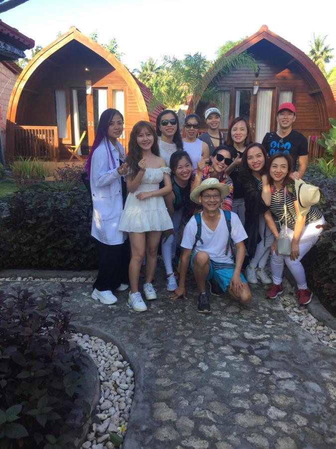 Lotus Bungalow Hotel Nusa Penida Bagian luar foto