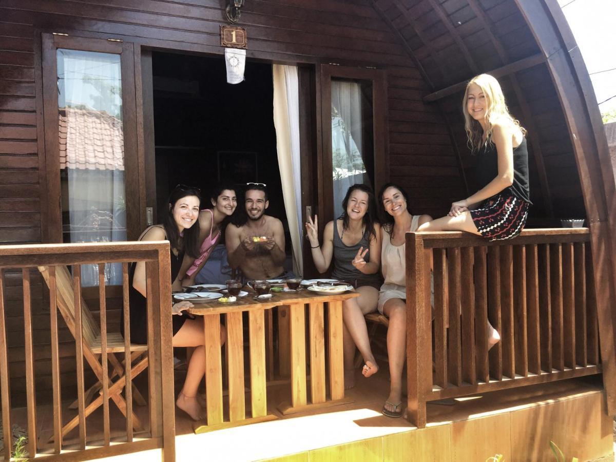 Lotus Bungalow Hotel Nusa Penida Bagian luar foto